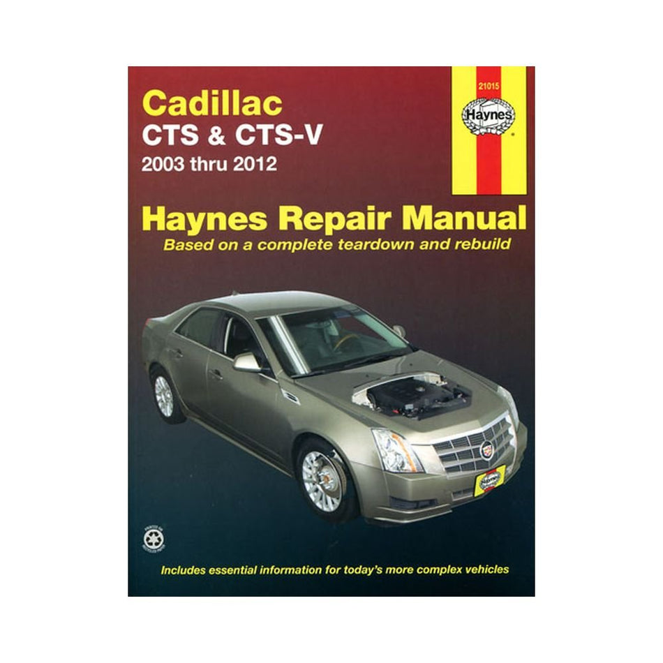 Cadillac CTS & CTS-V 2003-2012 Repair Manual (Haynes Repair Manual)