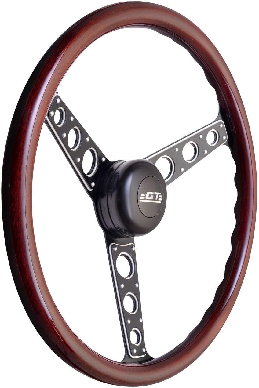 GT Performance 54-5717 Autocross II Wood Steering Wheel