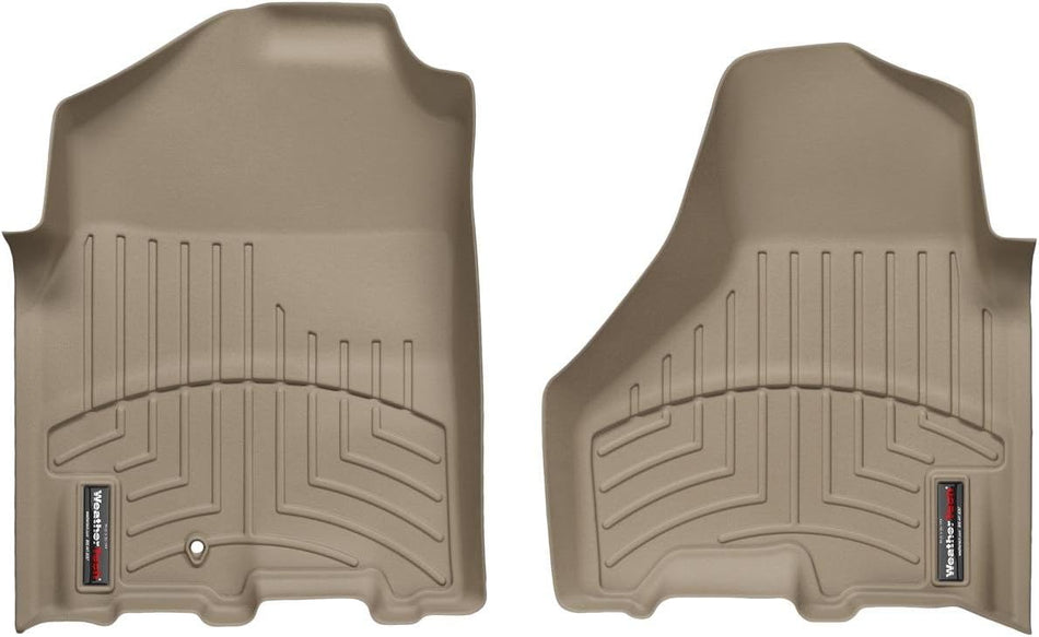 WeatherTech  452161  Custom Fit Front FloorLiner for Dodge Ram, Tan