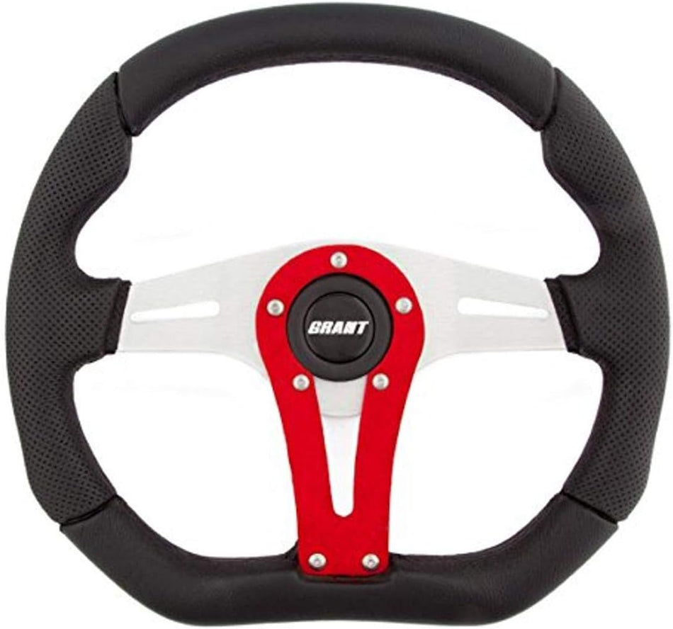 Grant 495 D-Series Racing Wheel with Red Vertical Spoke