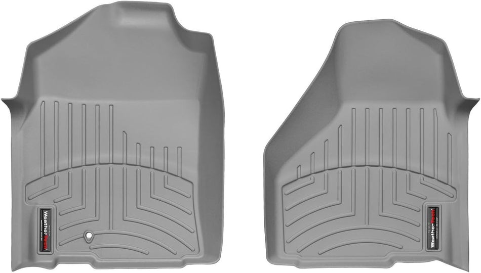 WeatherTech Custom Fit Front FloorLiner for Dodge Ram 1500, Grey