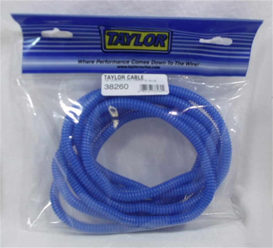 Taylor Cable 38260 Blue Convoluted Tubing