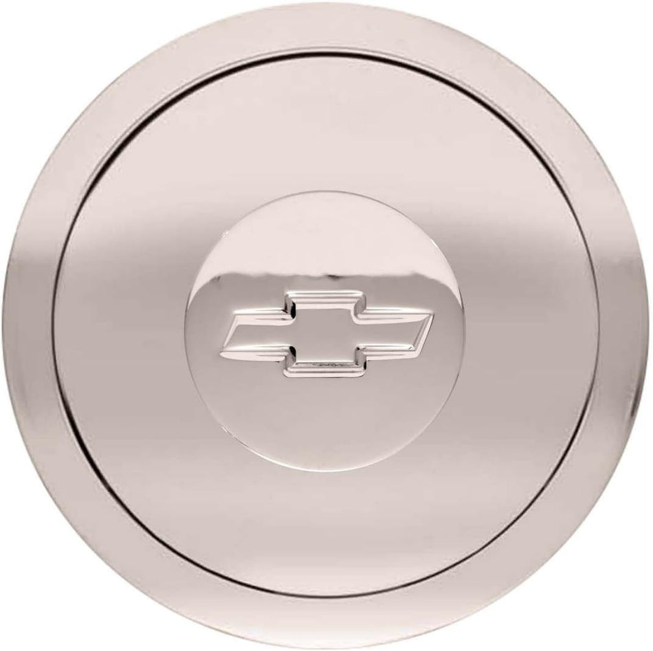 GT Performance 11-1102 Horn Button with Chevy Emblem Engraved, Small