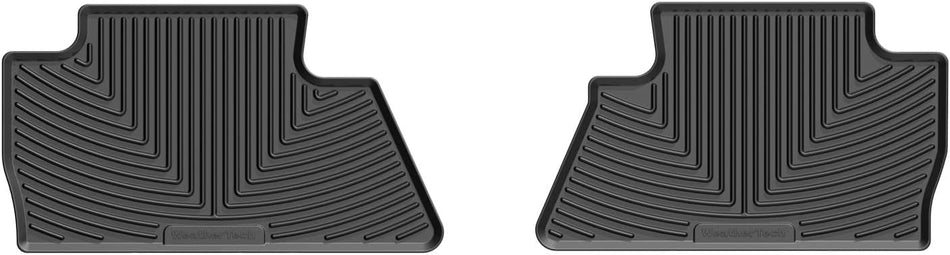 WeatherTech W311 Rubber Mat, Rear, Black