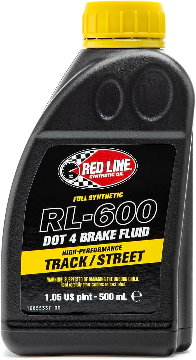 Red Line 90402 Rl-600 Brake Fluid, 16 Ounce, 1 Pack