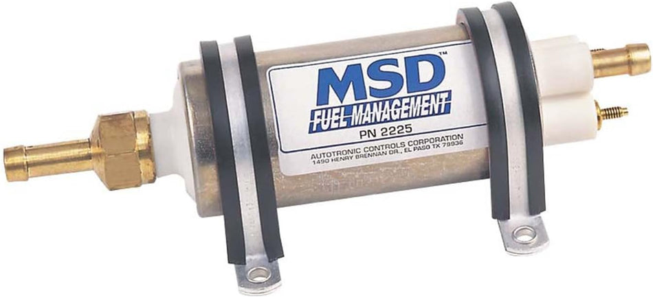 MSD 2225  High Pressure Electric Fuel Pump (43-GPH)