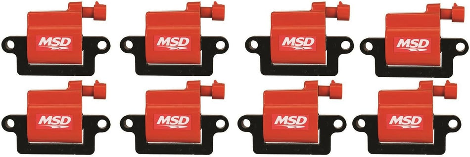 MSD 82648 Ignition Coil, (Pack of 8)