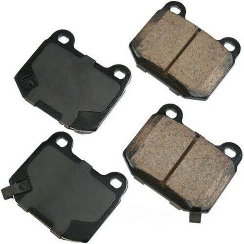 Akebono ASP961 Performance Ultra Premium Ceramic Disc Brake Pad Kit