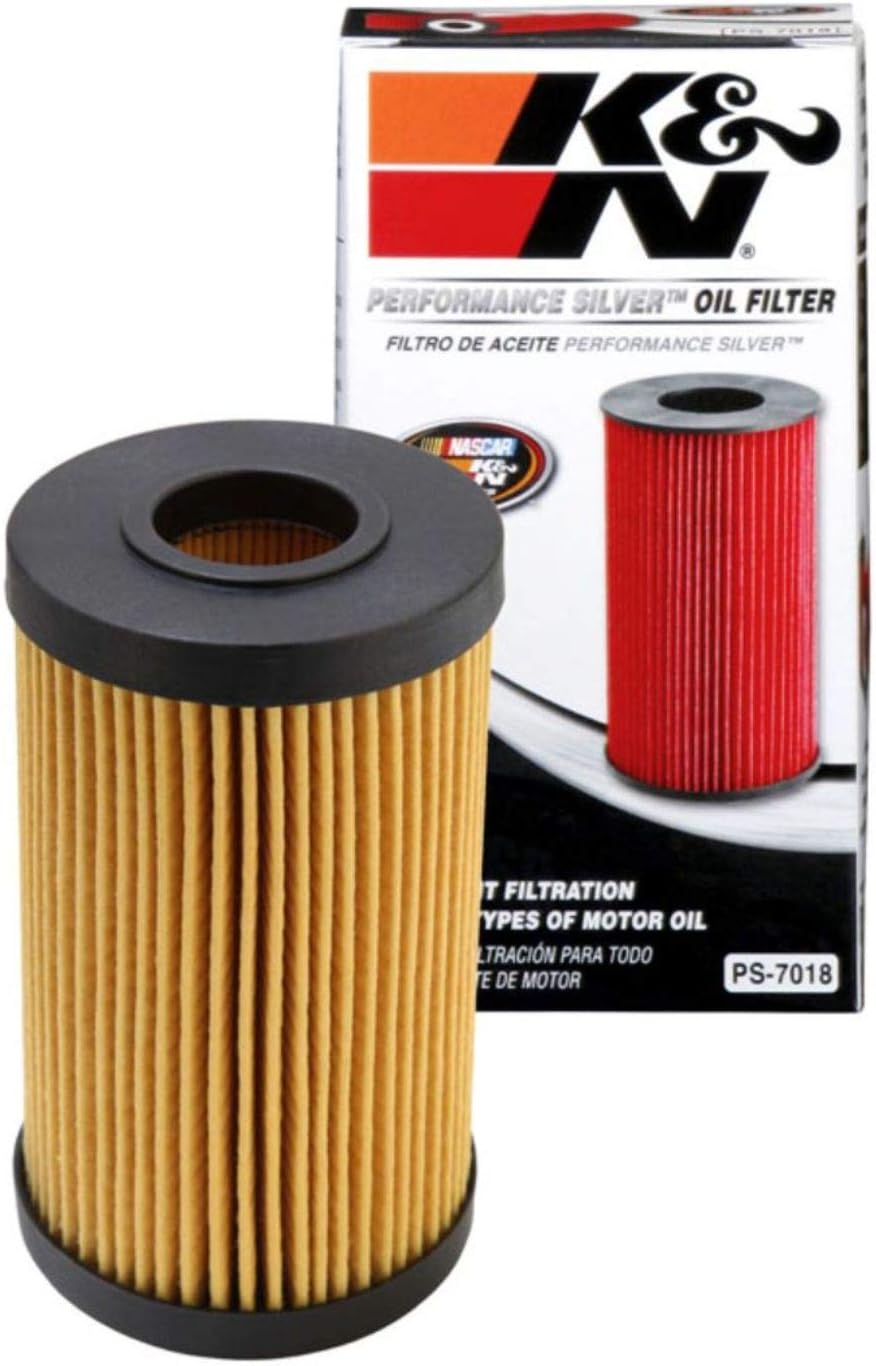 K&N Premium Oil Filter: Designed to Protect your Engine: Fits Select 2005-2020 LEXUS/TOYOTA/FORD (LC500, LX570, GS F, RC F, IS F, Camry, Land Cruiser, Sequoia, Tundra, Escape), PS-7018,Multi