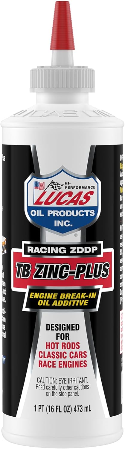 Lucas Oil 10063 Engine Break-In Oil Additive - 16 oz., Multi-Colored (LUC10063)