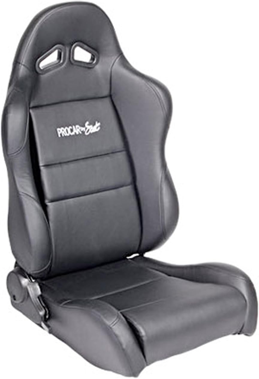 ProCar by Scat 80-1605-61R SPORTSMAN Black Vinyl/Velour Right Racing Seat