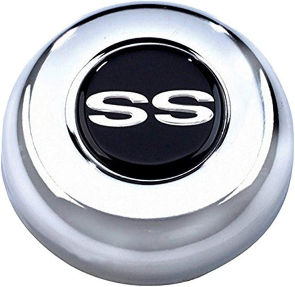 Grant 5629 Chrome Horn Button with Chevrolet SS Logo