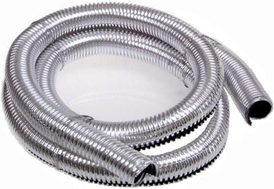 Taylor Cable 39004 Sho Tuff Chrome Convoluted Tubing