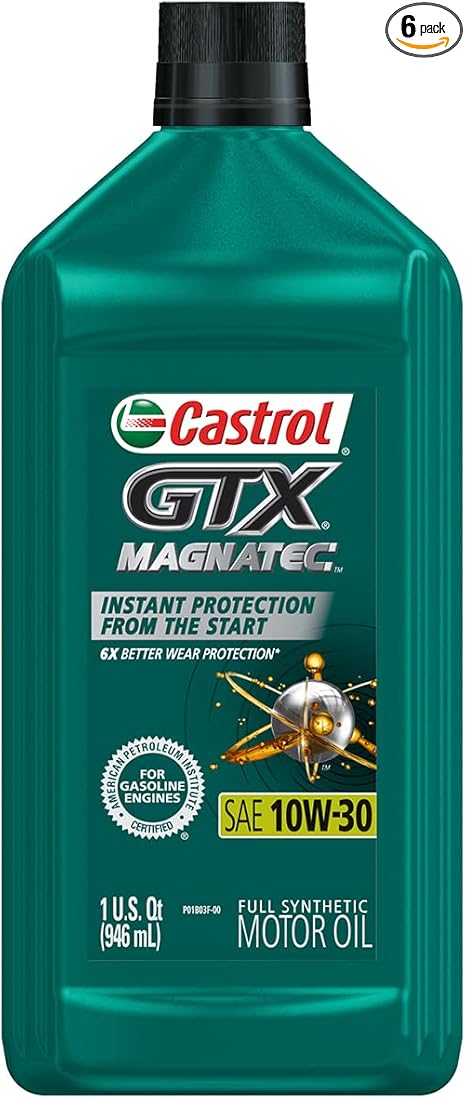 Castrol 06010 GTX Magnatec Green 10W-30 Motor Oil -  Quart
