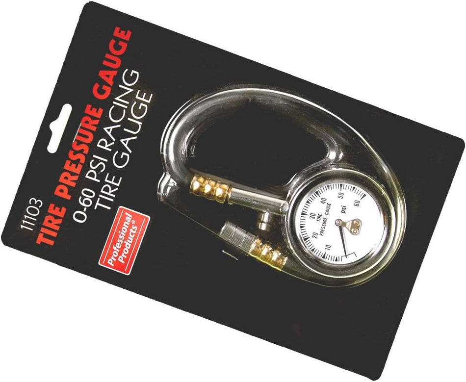 Professional Products 11103 0-60 Competition Tire Gauge