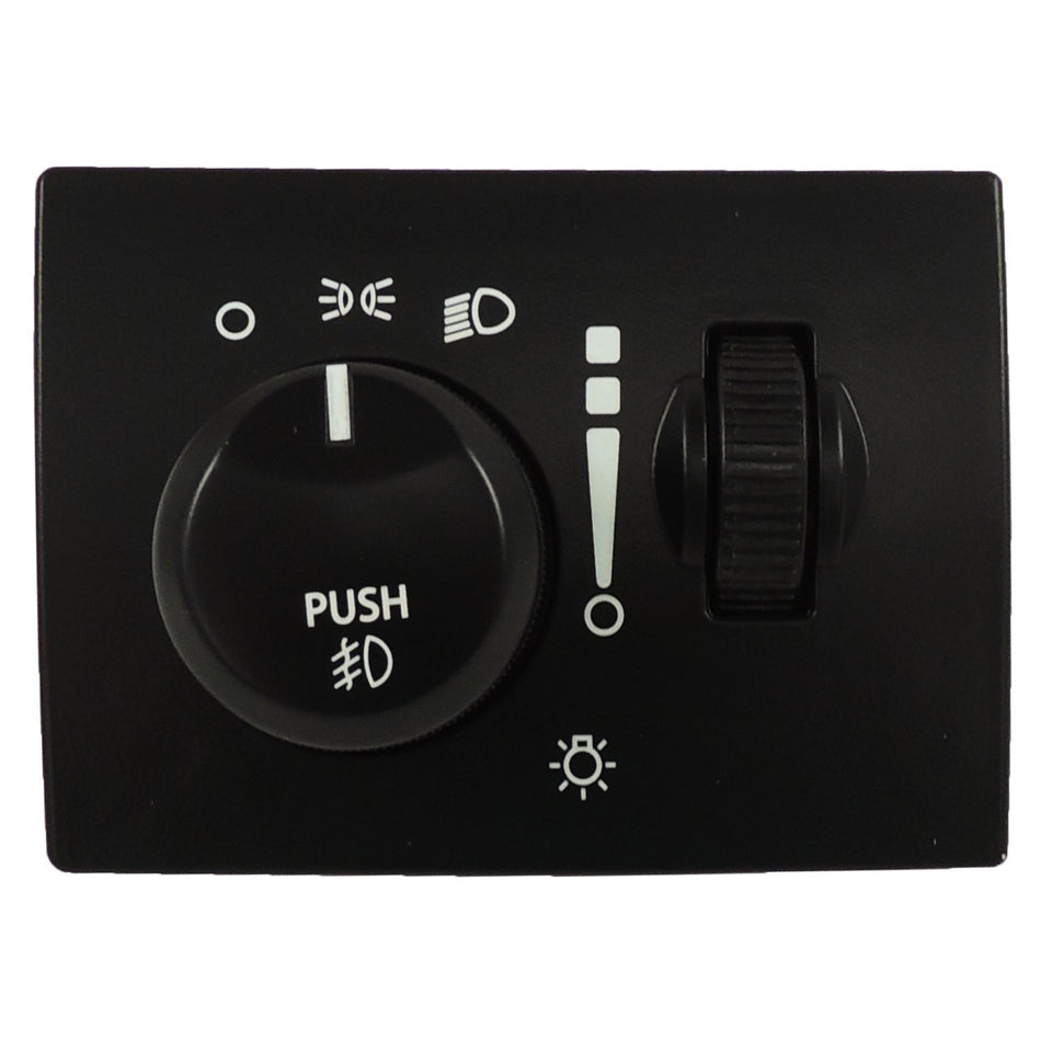 Crown Automotive Jeep Replacement 68019678AE Crown Automotive - Plastic Black Headlight Switch