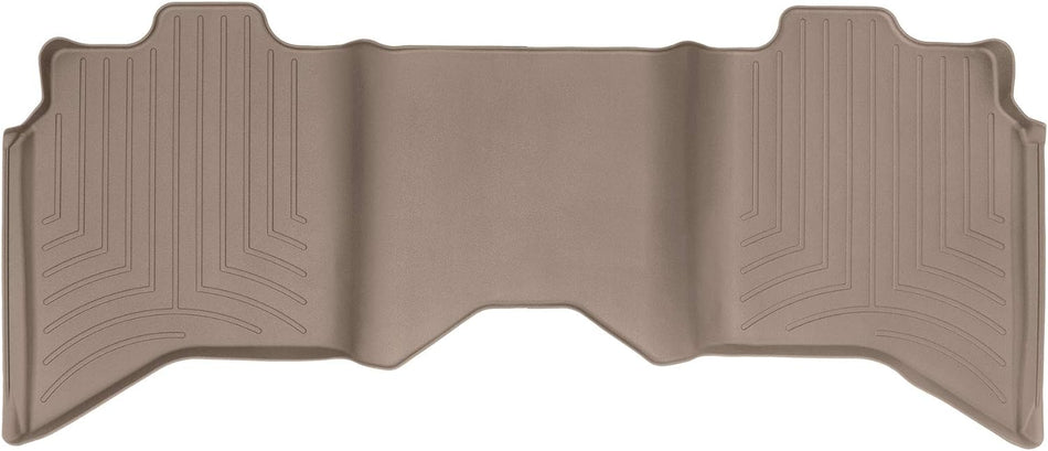 WeatherTech Custom Fit Rear FloorLiner for Dodge Ram 1500 Crew Cab, Tan