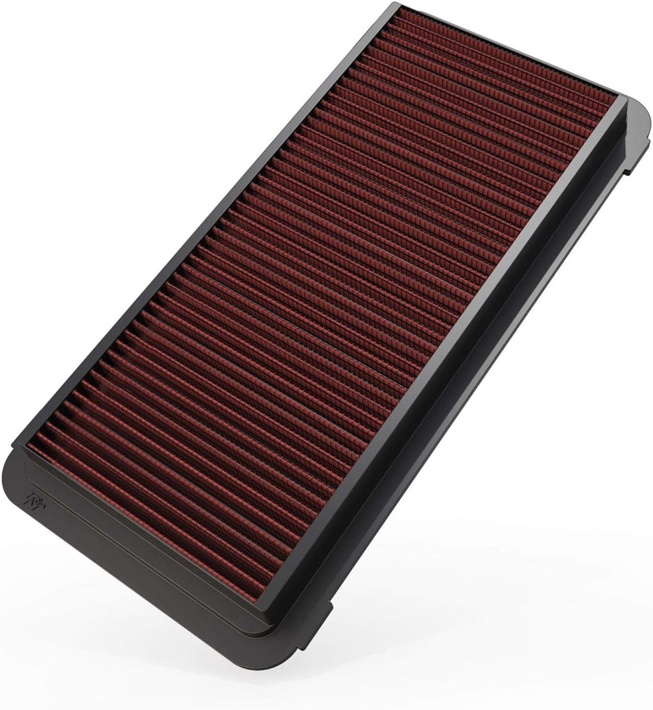 K&N Engine Air Filter: High Performance, Premium, Washable, Replacement Filter: 2005-2007 Ford (F250 Custom Chassis, F250 Super Duty, F350 Cutaway/Super Duty, F450 Cutaway/Super Duty, F550), 33-2313,Heather Red
