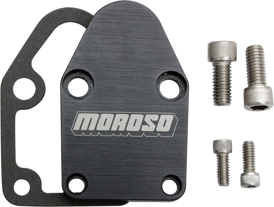 Moroso- 65395 FUEL PUMP PLATE,SBC BILLET