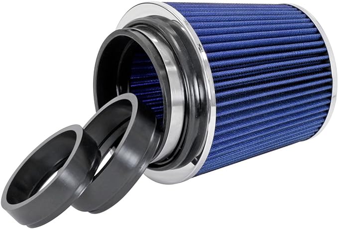 Spectre Performance Universal Clamp-On Air Filter -8136,Blue