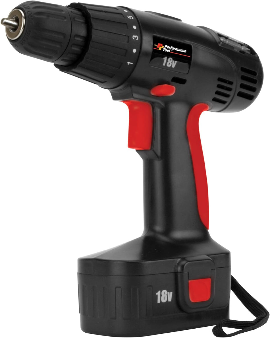 Performance Tool W50040 18-volt Cordless Drill