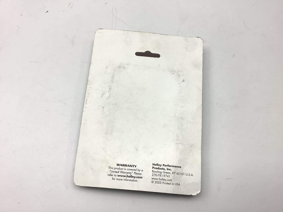 Holley 108-91-2 Blue Metering Block Gasket - Pack of 2