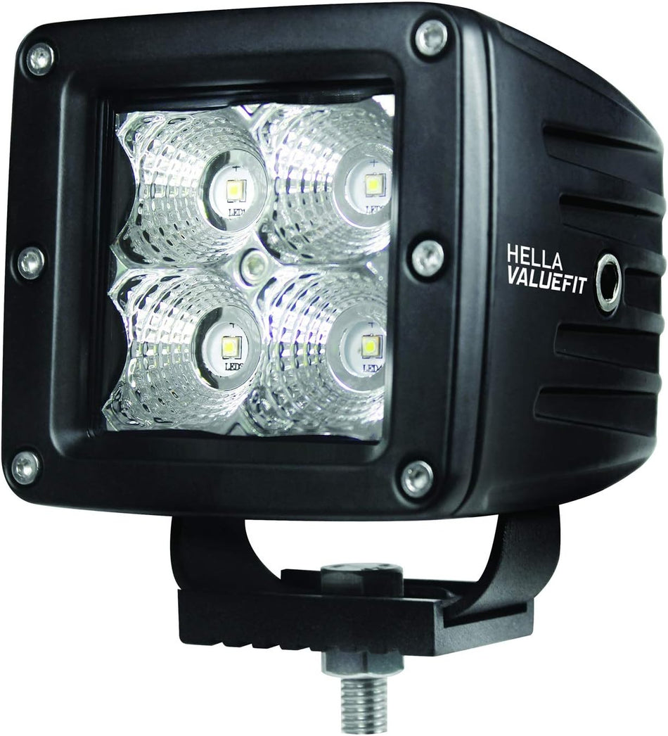 HELLA 357204831 ValueFit Cube Flood Beam Kit (4 LED)