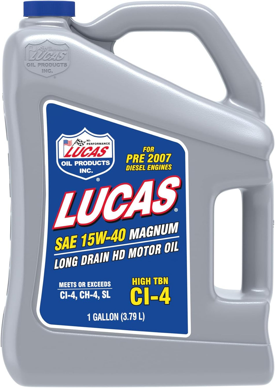 Lucas Oil 10076 15W-40 Motor Oil - 1 Gallon Jug