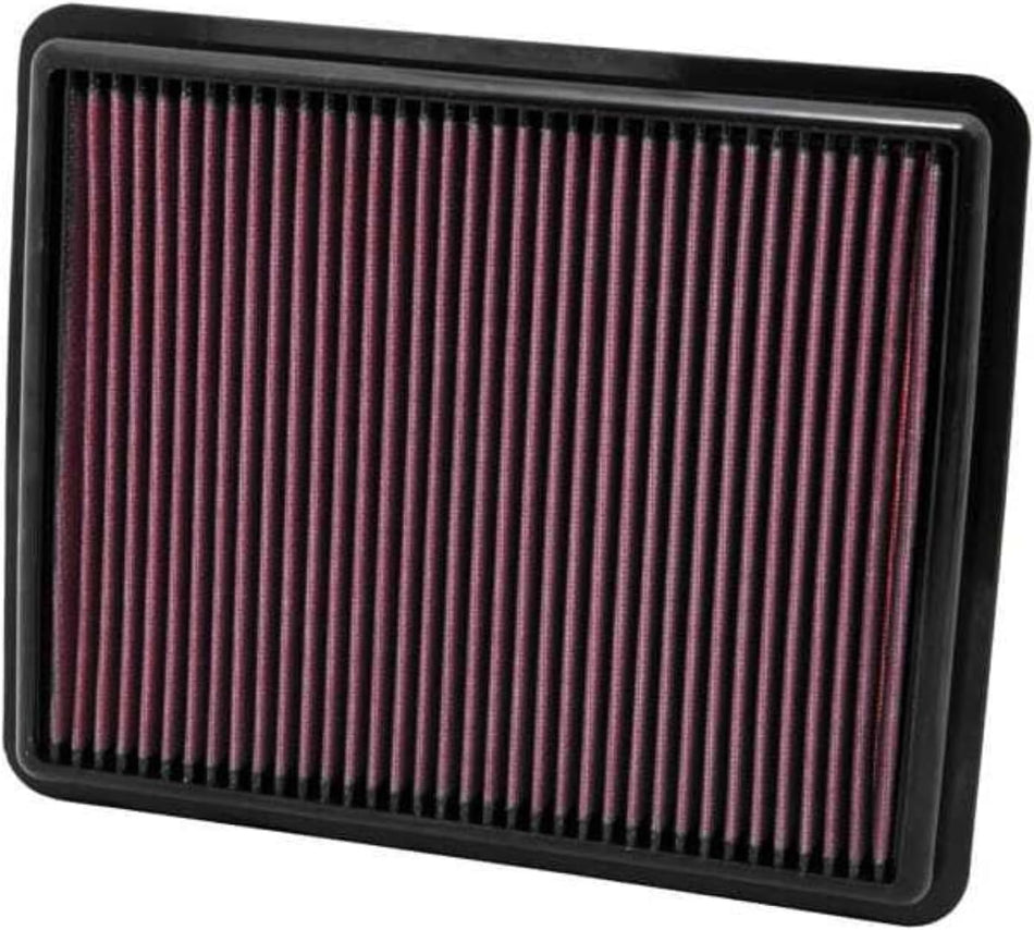 K&N Engine Air Filter: High Performance, Premium, Washable, Replacement Filter: 2009-2017 Hyundai/Kia (Azera, i45, Sonata Hybrid, Sonata, ix35, Santa Fe, K7, K5, Optima, Sorento, Sportage R), 33-2448