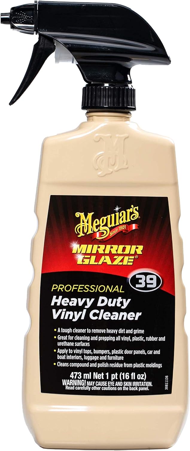 Meguiar's M-3916 M39 Mirror Glaze Heavy Duty Vinyl Cleaner - 16 oz.