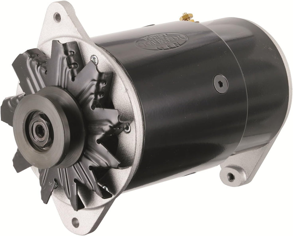 Powermaster 82051 PowerGEN GM Black Long 90A 12V w/Pulley for 3/8" Belt