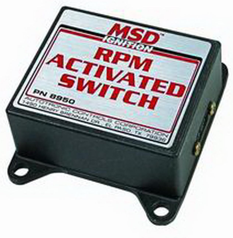 MSD 8950 RPM Activated Switch