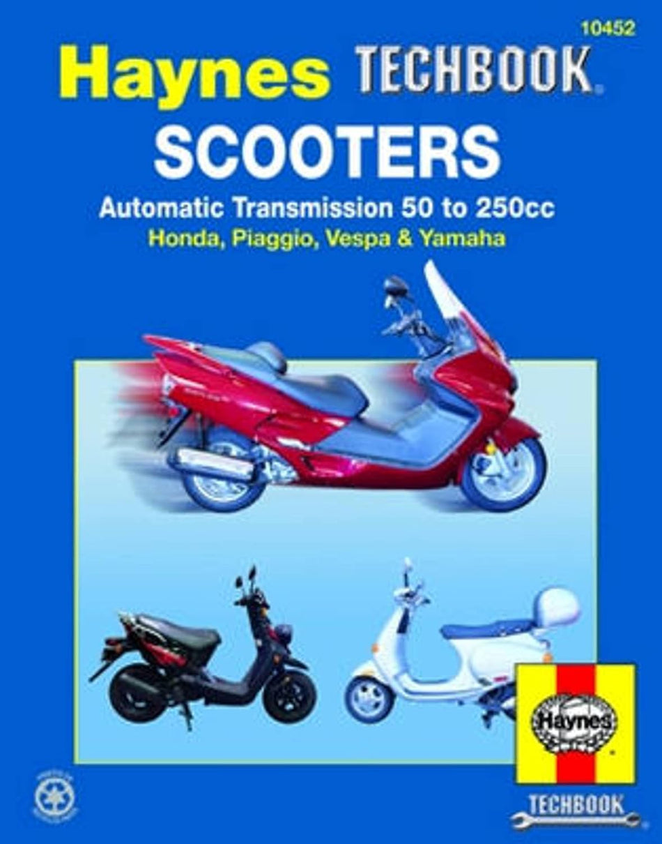 Scooters, Automatic Transmission 50 To 250CC (Haynes Techbook)