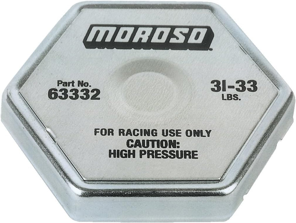 Moroso 63332 32 lbs. Radiator Cap