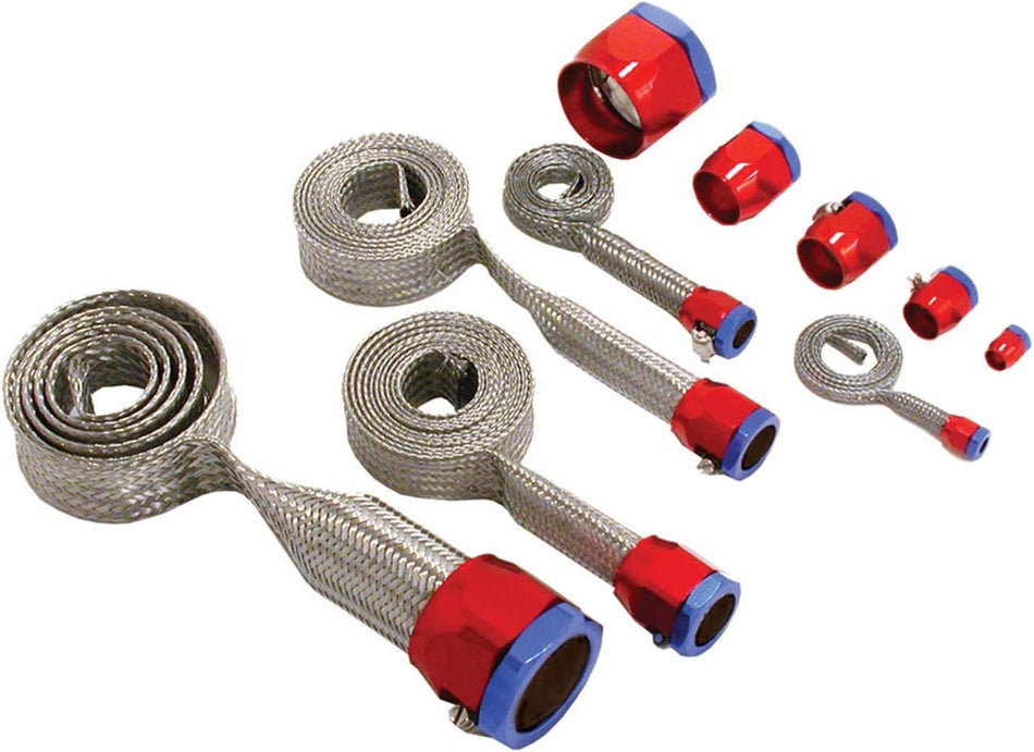 Spectre Performance 7490 Red/Blue Stainless Steel Sleeving Kit