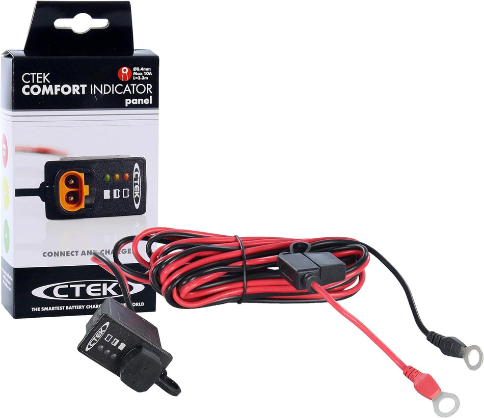 CTEK (56-380) Comfort Indicator Panel M8 for Top Post Batteries