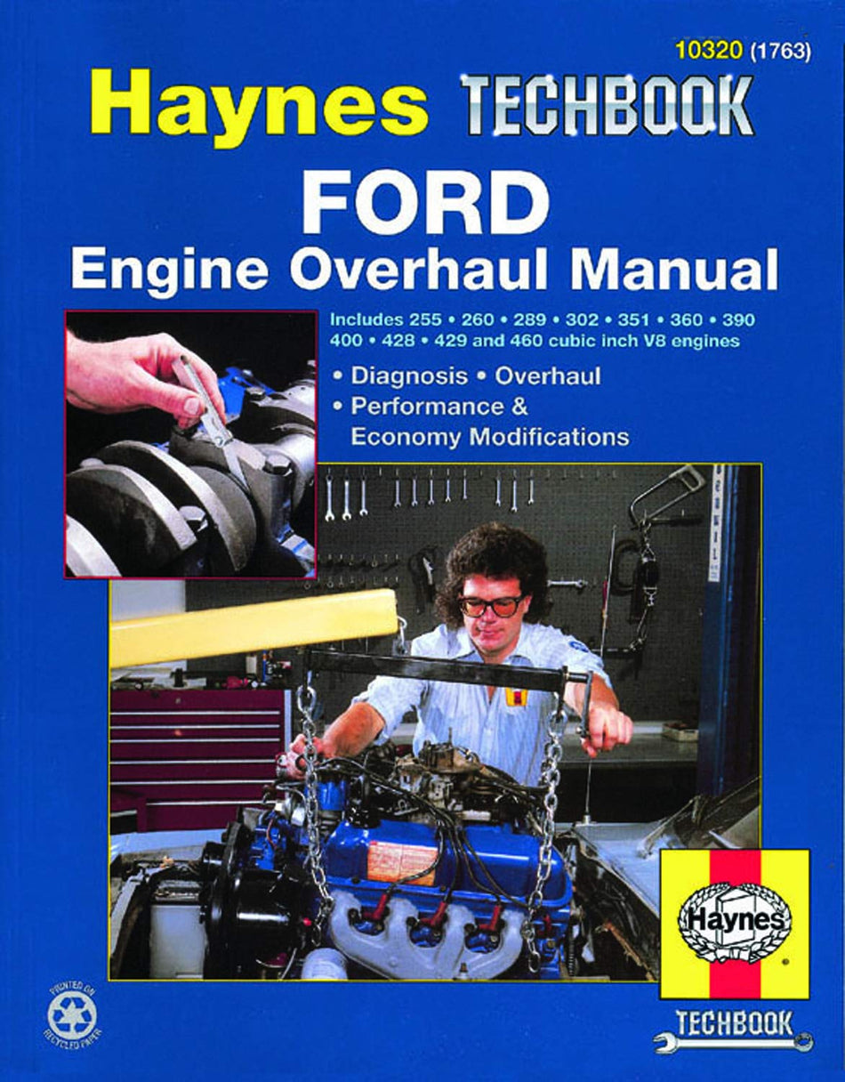 Ford Engine Overhaul Haynes TECHBOOK (Haynes Repair Manuals)