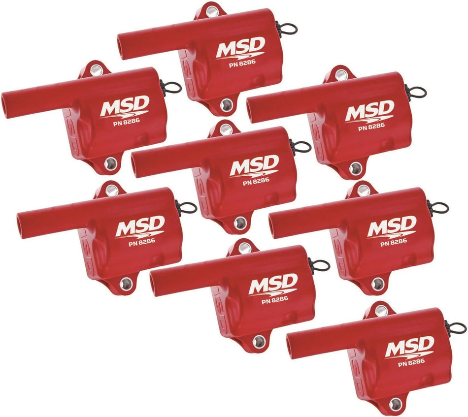 MSD 82868 Multiple Spark Coil, (Set of 8)