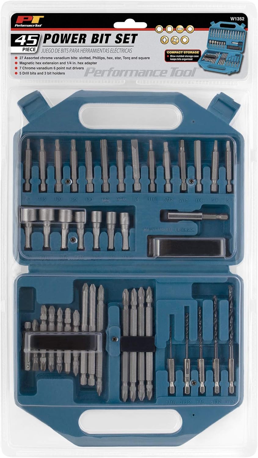 45PC POWER BIT SET