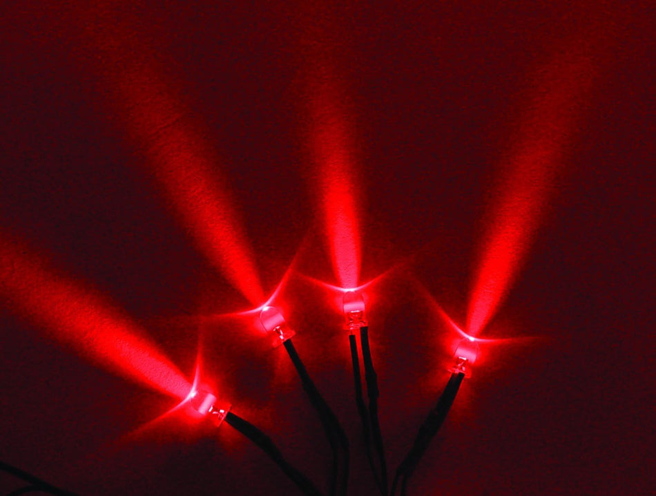 Vision X Lighting HIL-SLR Blue Red LED With 3 Foot Cord - Pack of 4
