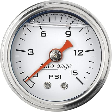 Auto Meter 2175 Autogage Fuel Pressure Gauge