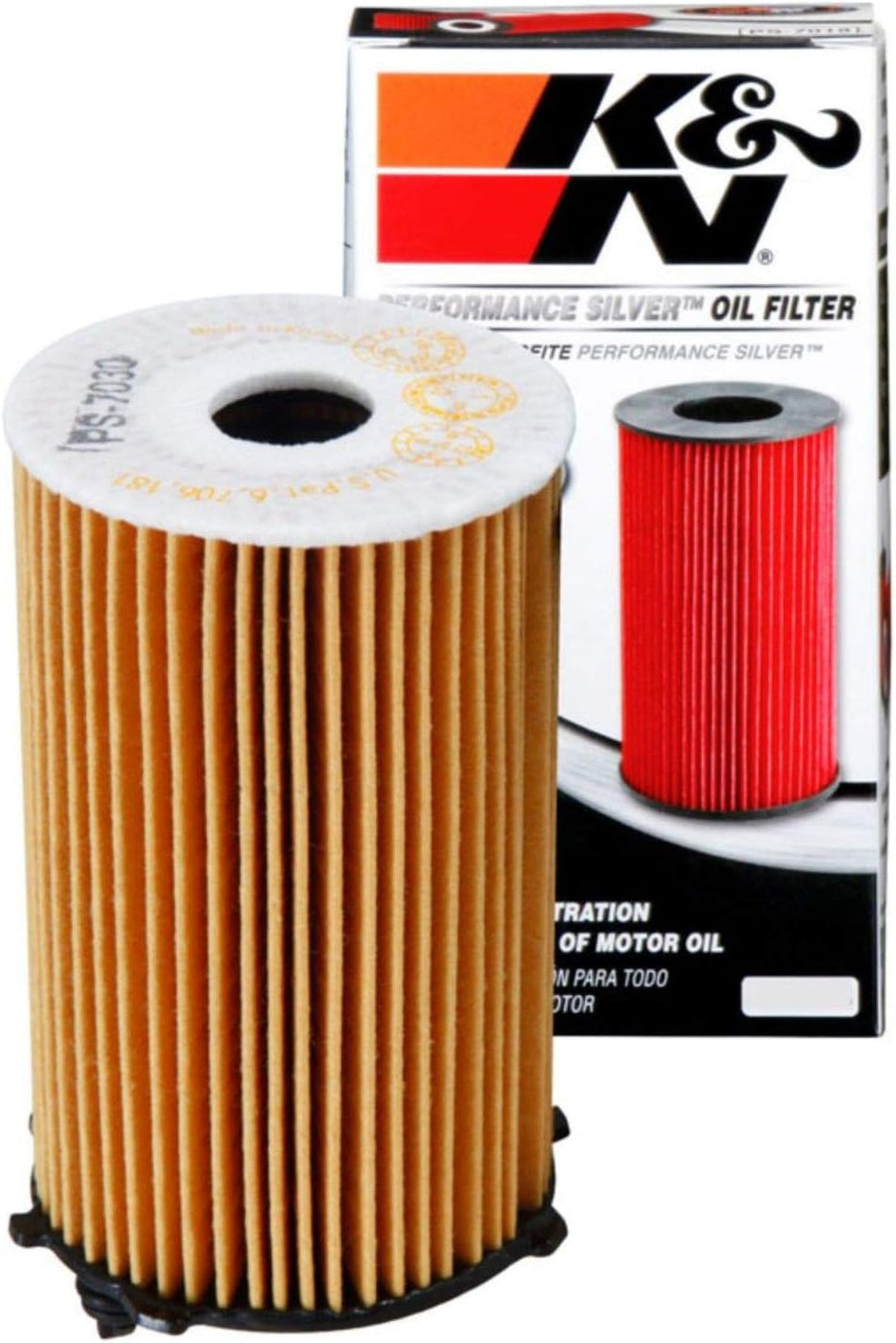 K&N Premium Oil Filter: Designed to Protect your Engine: Fits Select 2010-2019 KIA/HYUNDAI (Sedona, Sorento, Cadenza, K7, Azera, Santa Fe, XL), PS-7030