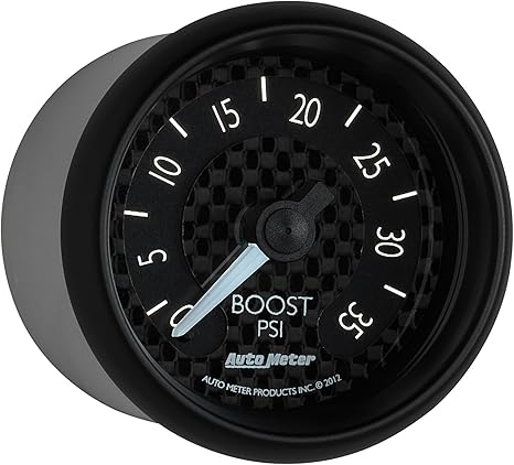 Auto Meter 8004 GT Series Mechanical Boost Gauge