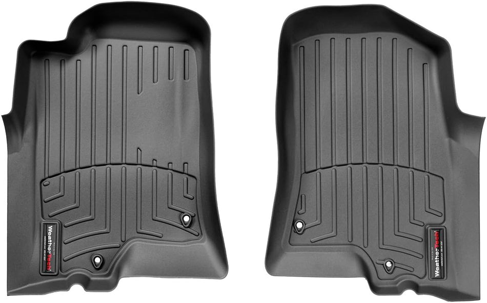 WeatherTech Custom Fit Front FloorLiner for Hummer H3 (Black)
