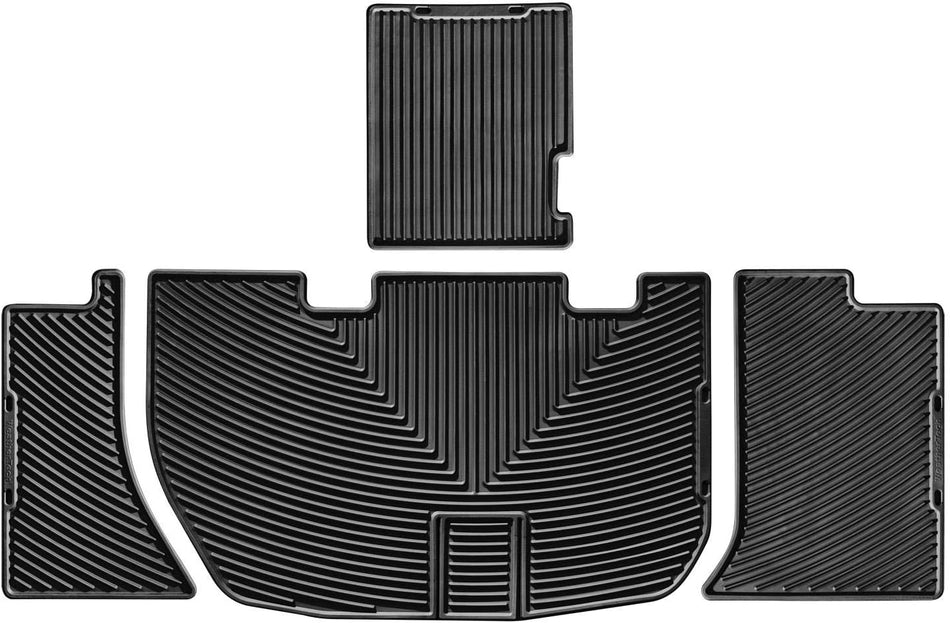 WeatherTech All-Weather Trim to Fit Rear Rubber Mats for Honda Odyssey, Black