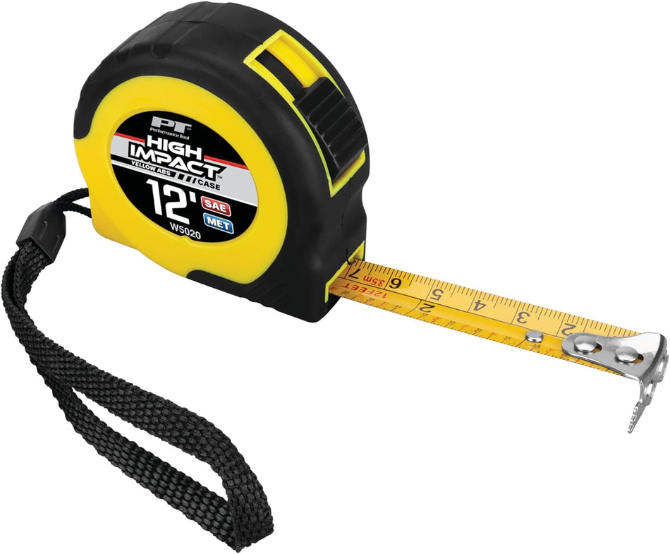 Performance Tool W5020 'Fast Measure' Tape, 12' x 5/8