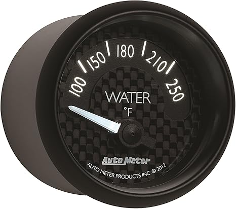 Auto Meter 8037 GT Series Mechanical Water Temperature Gauge