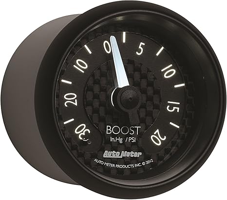 Auto Meter 8001 GT Series Mechanical Boost/Vacuum Gauge