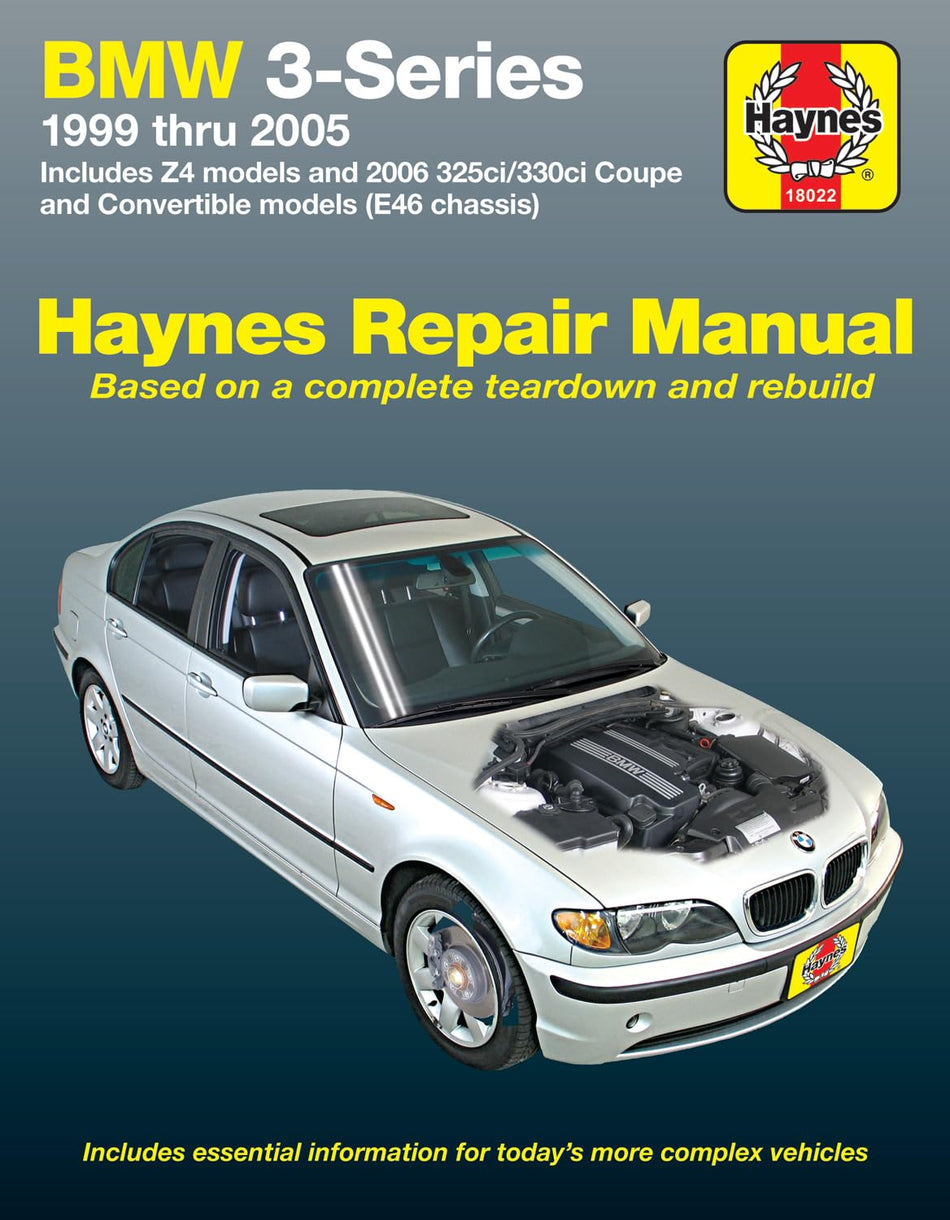 BMW 3-Series 1999-2005 Haynes Repair Manual: BMW 3-Series 1999 thru 2005