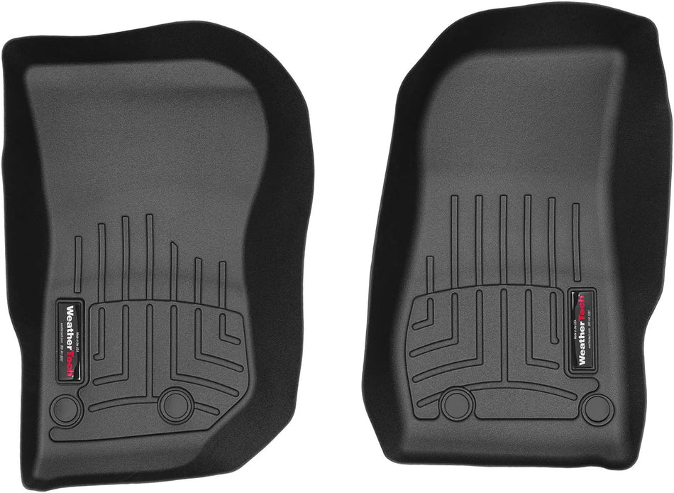 WeatherTech 445731 Floor Liner (14- Wrangler Front s Black)